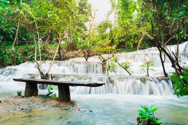ที่เที่ยวน้ำตกกาญจนบุรี น้ำตกนพพิบูลย์