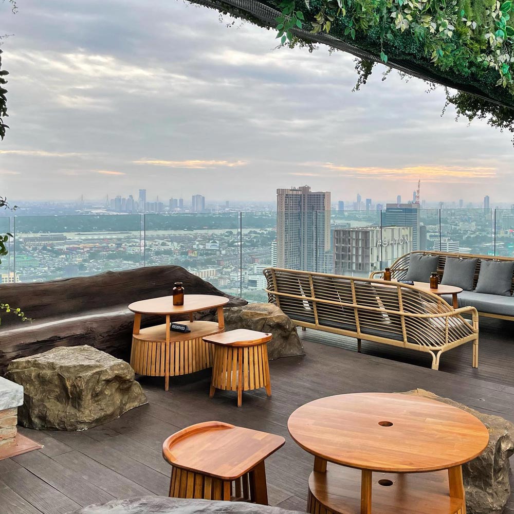 Tichuca Rooftop Bar ร้านอาหาร Rooftop กรุงเทพฯ