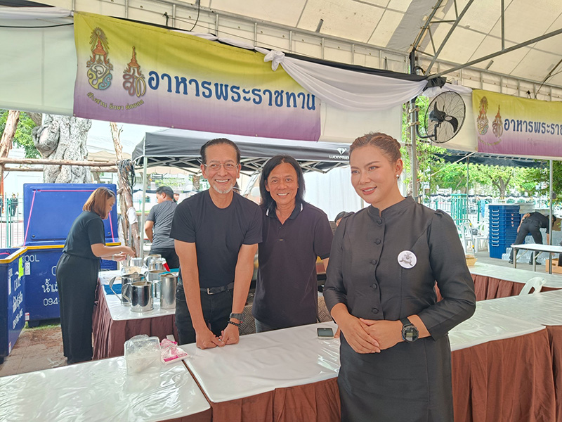 อัปเดตภาพล่าสุด  บิลลี่ โอแกน ทำจิตอาสาพระราชทาน