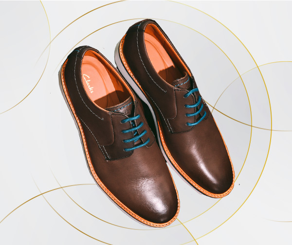 Clarks AtticusLTLimit Black Leather รองเท้าคัทชูผู้ชาย