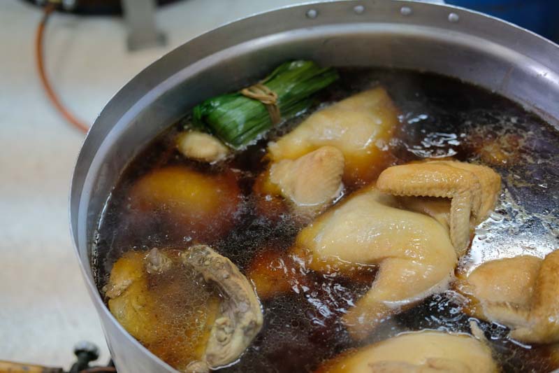 สูตรไก่ต้มน้ำปลา
