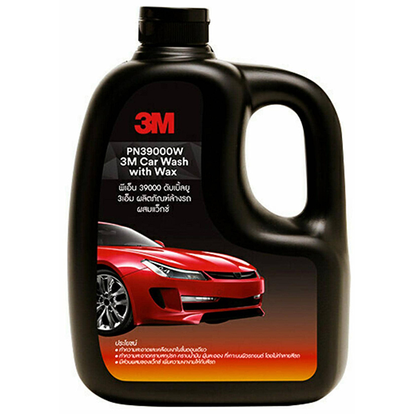 น้ำยาล้างรถ 3M Car Wash with Wax