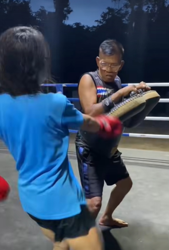 ซ้อมมวยไทย
