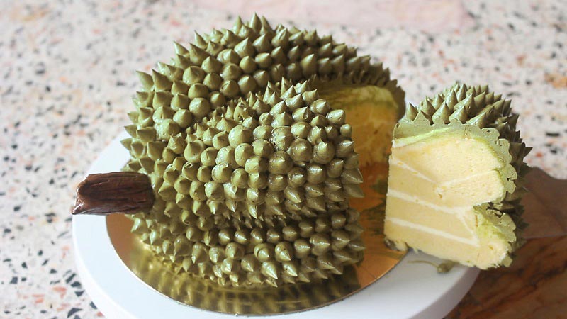 เค้กทุเรียน