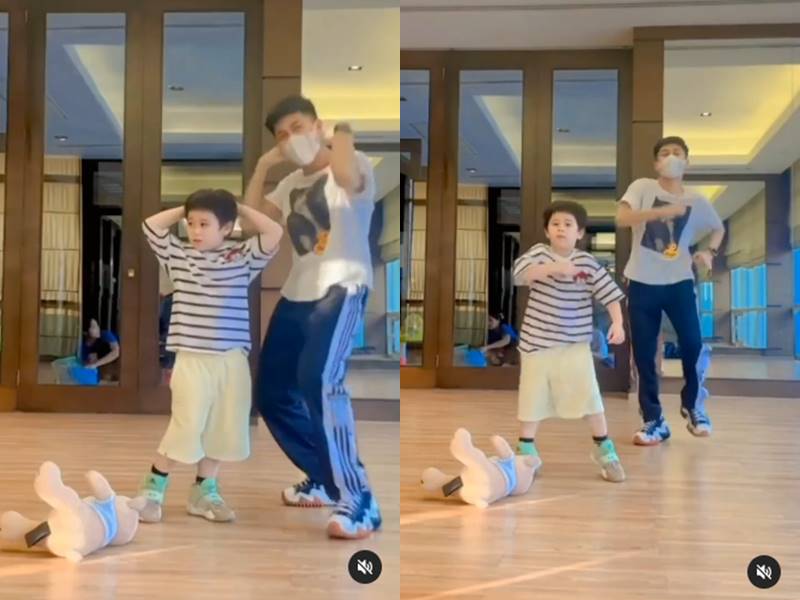 น้องสายฟ้า เต้นเพลง Stand by หล่อ