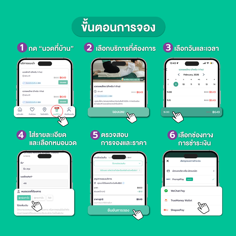 GoWabi นวดที่บ้าน