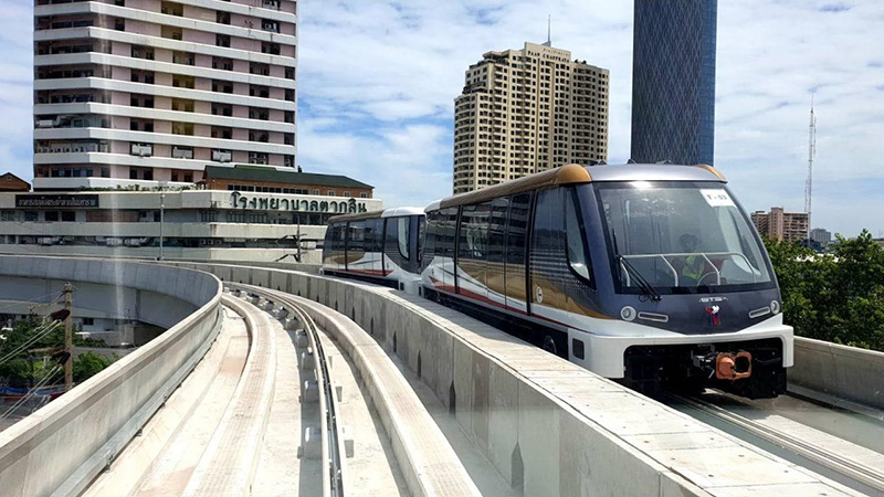 รถไฟฟ้าสายสีทอง