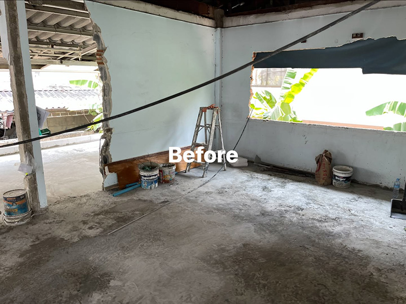 รีโนเวทบ้านเก่า จากโครงเดิมสู่บ้านใหม่