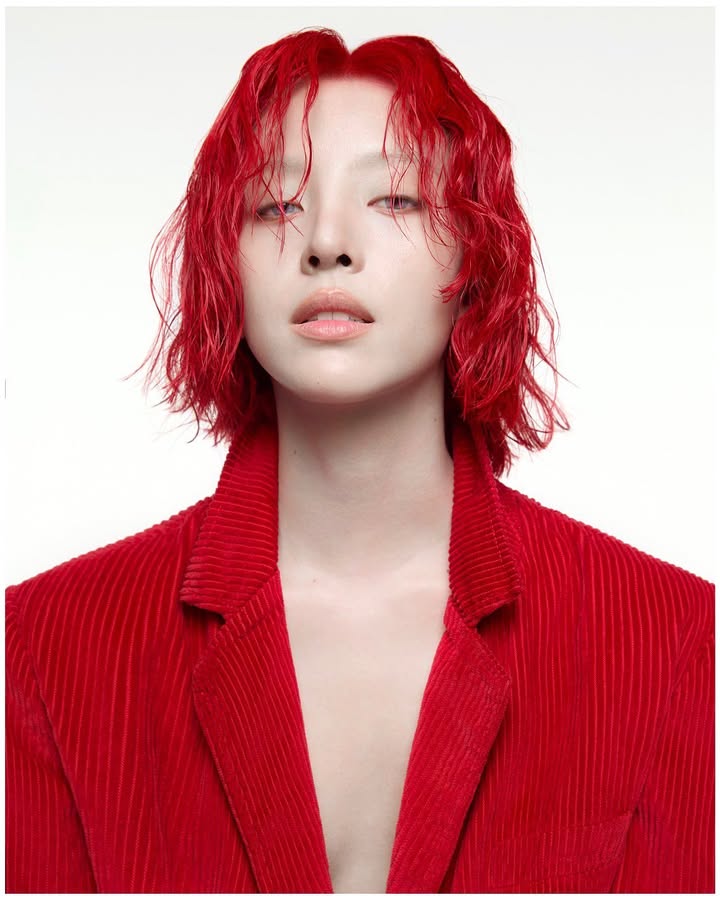 ณิชา ณัฏฐณิชา อวดลุคใหม่ สาวผมแดงสุดแซ่บ