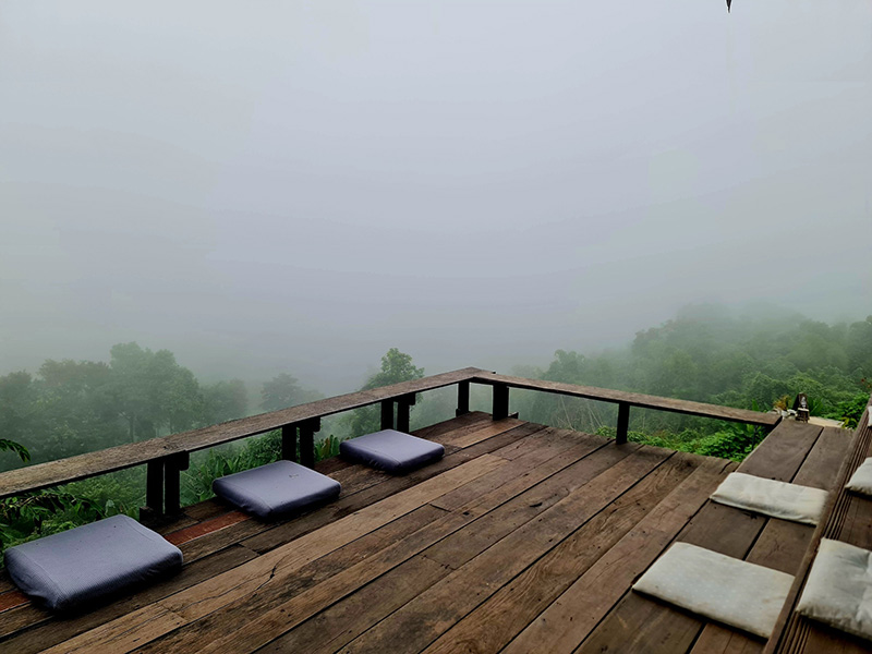 ร้านคาเฟ่บนดอย บางเวลา at ดอยแดง