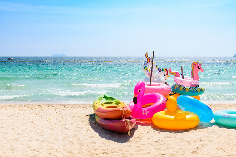 ทะเลหน้าร้อนใกล้กรุงเทพฯ 2568 เกาะล้าน จังหวัดชลบุรี