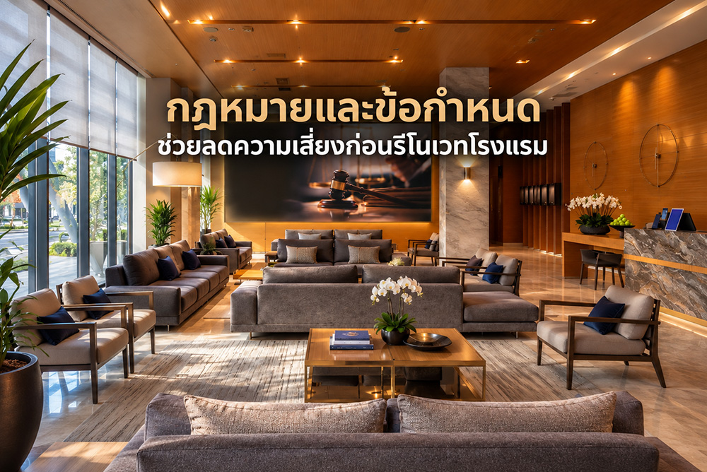 Perdsagard Interior Design รีโนเวทโรงแรม