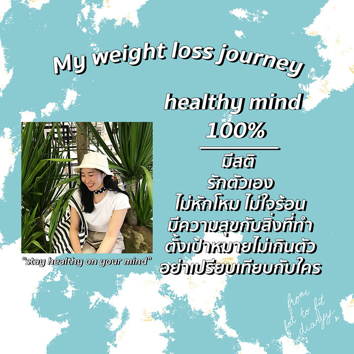 รีวิวลดน้ำหนัก