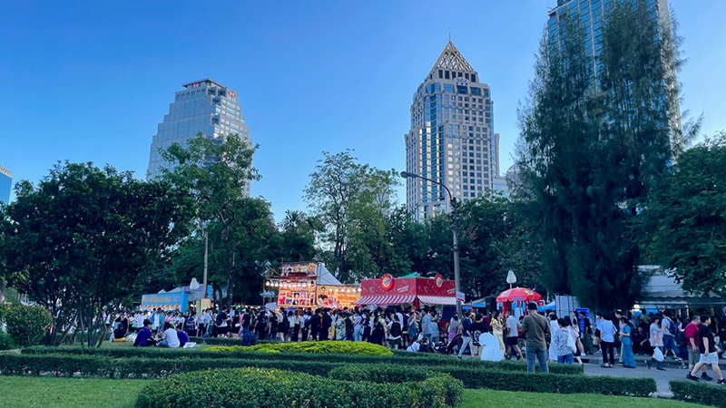 งานกาชาด 2568 สวนลุม