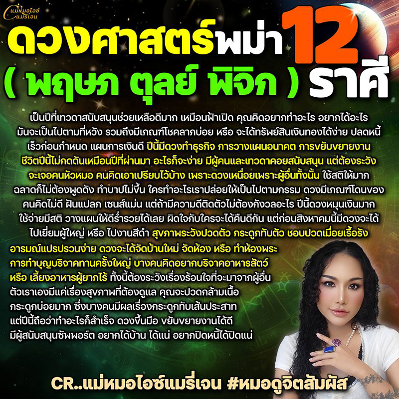 ดูดวงเดือนมีนาคม