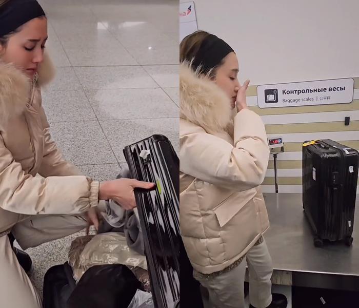 พิม พิมประภา ปล่อยโฮ โจรขโมยของจากกระเป๋าที่สนามบินรัสเซีย 