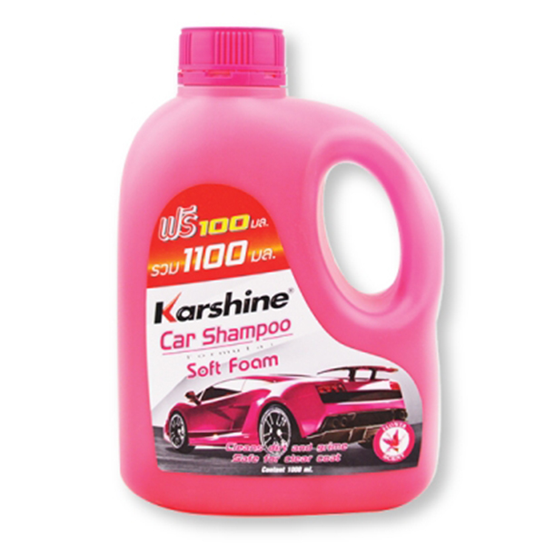 น้ำยาล้างรถ Karshine Shampoo Softfoam