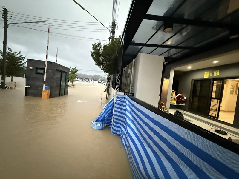 น้ำท่วมบ้าน