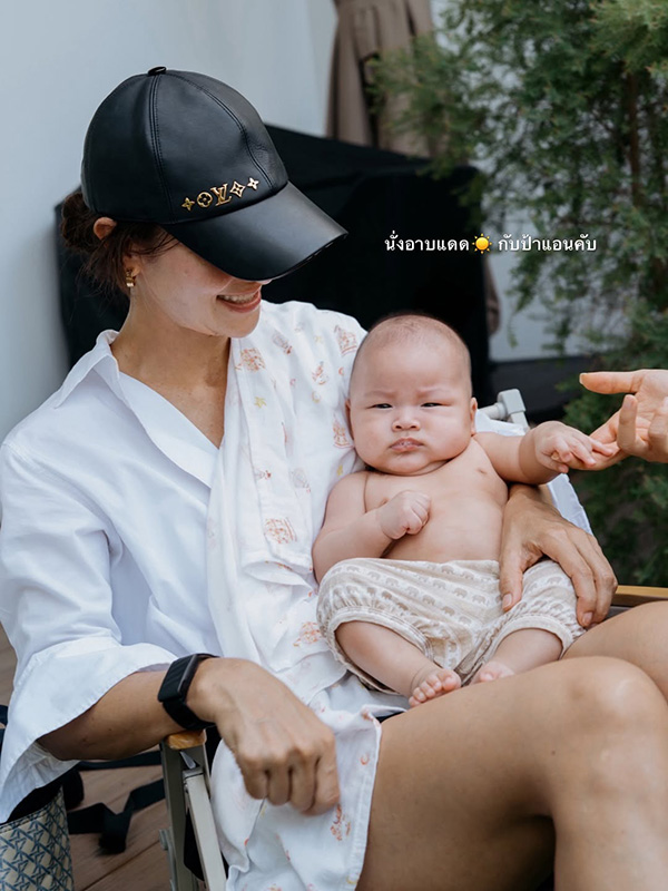น้องพบรัก เจมส์ จิรายุ  วัย 3 เดือน