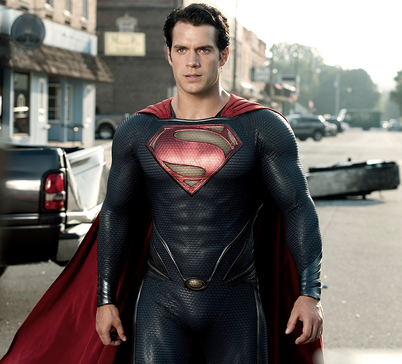 ภาพ Henry Cavill สวมชุด Superman ใน Man of Steel