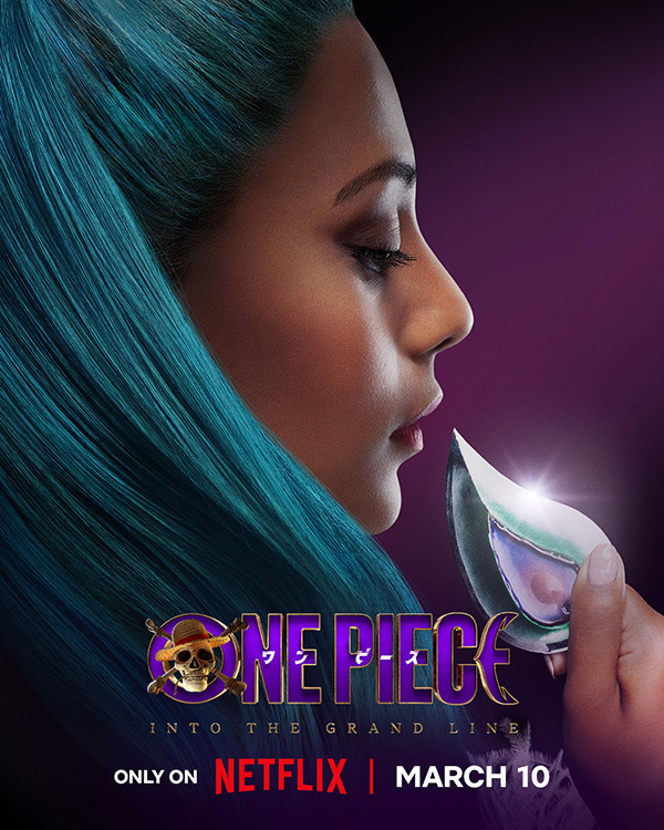 ชาริธรา จันทราน (Charithra Chandran) รับบท เนเฟอร์ทารี วีวี่ (Miss Wednesday) ใน One Piece Season 2 (2026) Into the Grand Line ซีรีส์ Netflix นักแสดงนำ