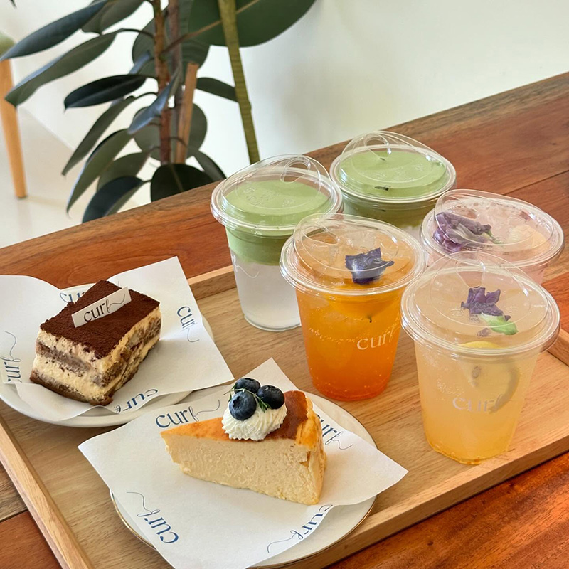 คาเฟ่ริมน้ำ ร้าน Curf cafe จังหวัดนครราชสีมา