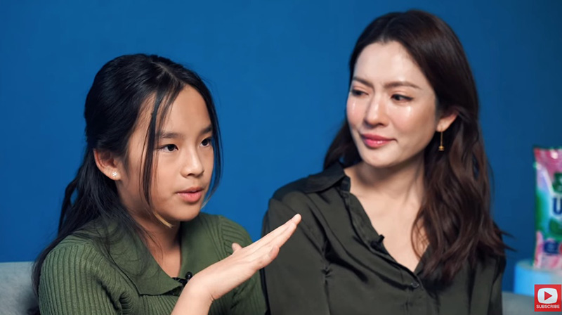 แอฟ ทักษอร กลั้นน้ำตาไม่อยู่ น้องปีใหม่ บอกหนูเชื่อในแม่ 