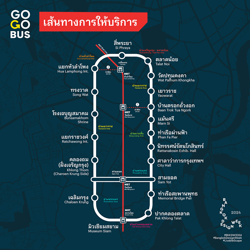 Bangkok Design Week 2024 GO GO BUS