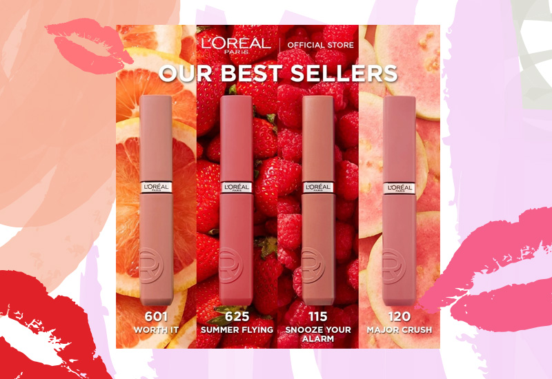 L'Oreal Paris Infallible Matte Resistance Lipstick ลิปสติกเนื้อฉ่ำ สีแน่น ติดทน ลิปสติก รีวิวลิปสติก สวยบอกต่อ เครื่องสำอาง