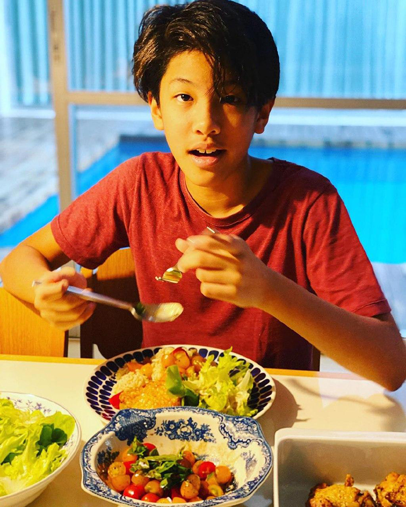 น้องคุน น้องจุน ลูกชาย เคน ธีรเดช หน่อย บุษกร