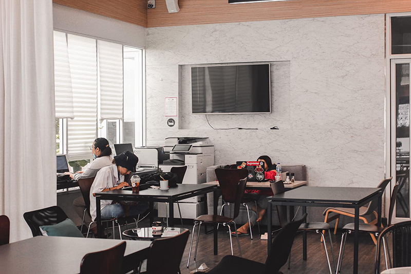 คาเฟ่ Co-working space