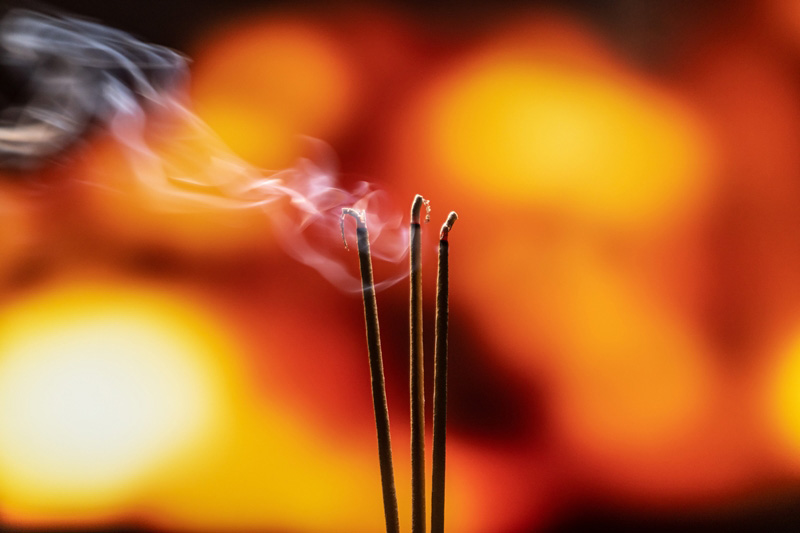 อันตรายจากควันธูป 