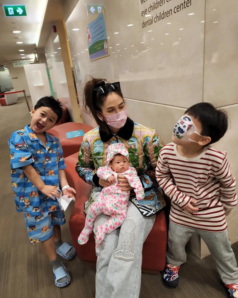 น้องแอบิเกล ลูกสาว ชมพู่ อารยา