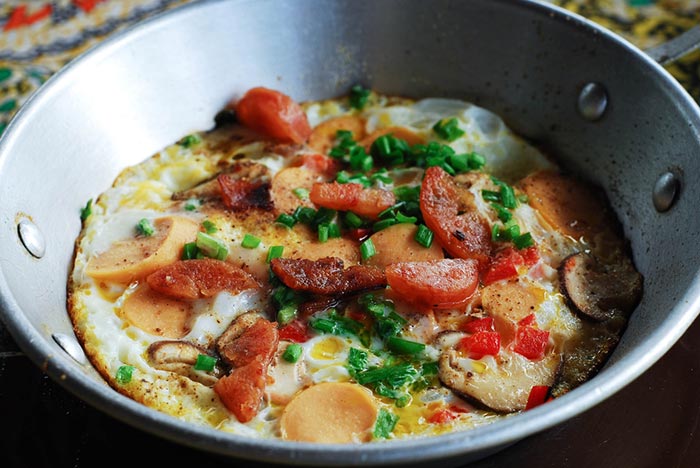 อาหารเช้าโปรตีนสูง