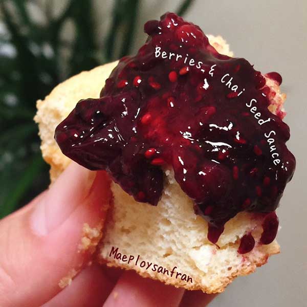 ซอสเบอร์รีเมล็ดเจีย