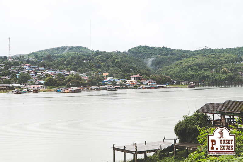 ที่พักใกล้สะพานมอญ