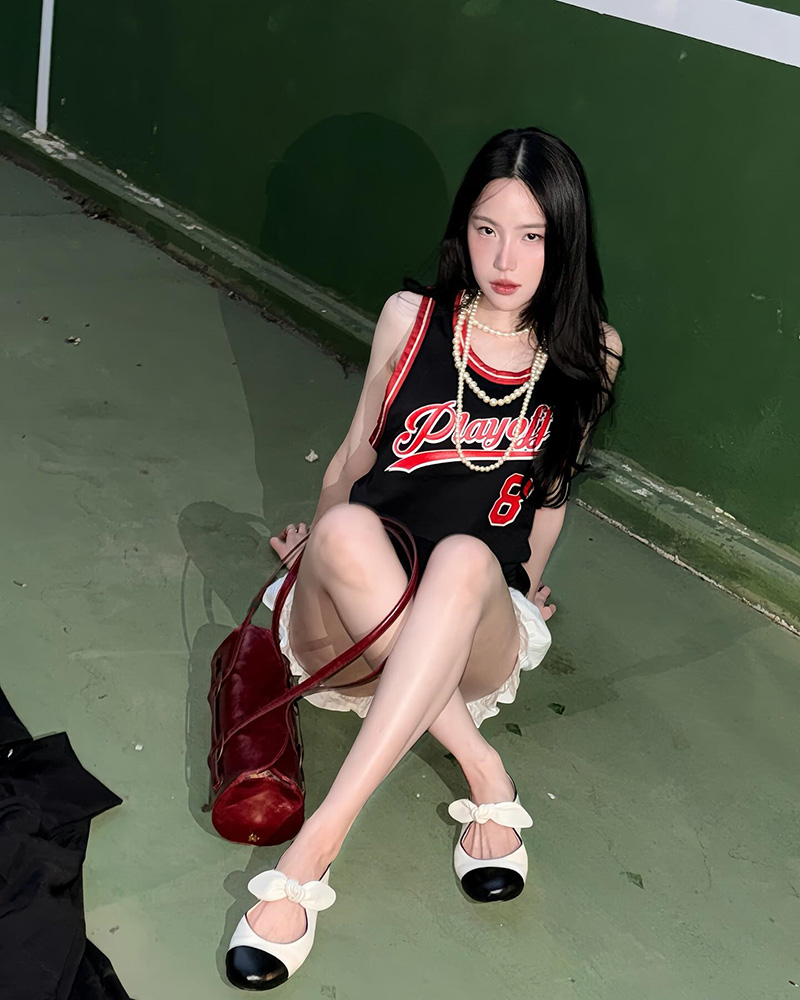 จนิส เป่าผมหน้ากระจกฉบับคนแซ่บ 