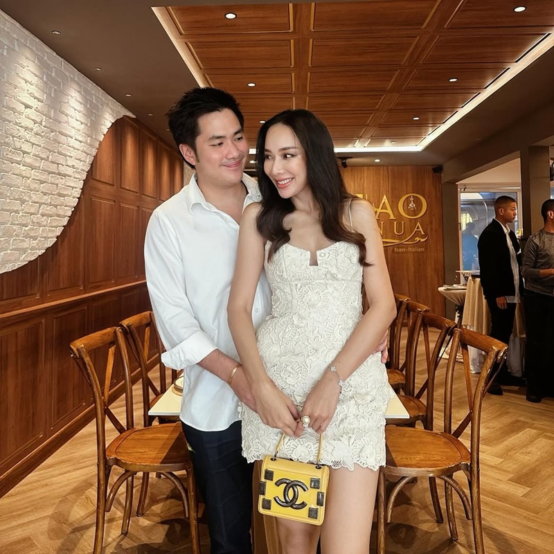  มิ้นท์ ณัฐวรา โพสต์ภาพอวยพรวันเกิด ไฮโซหยัง วิธวิทย์ 