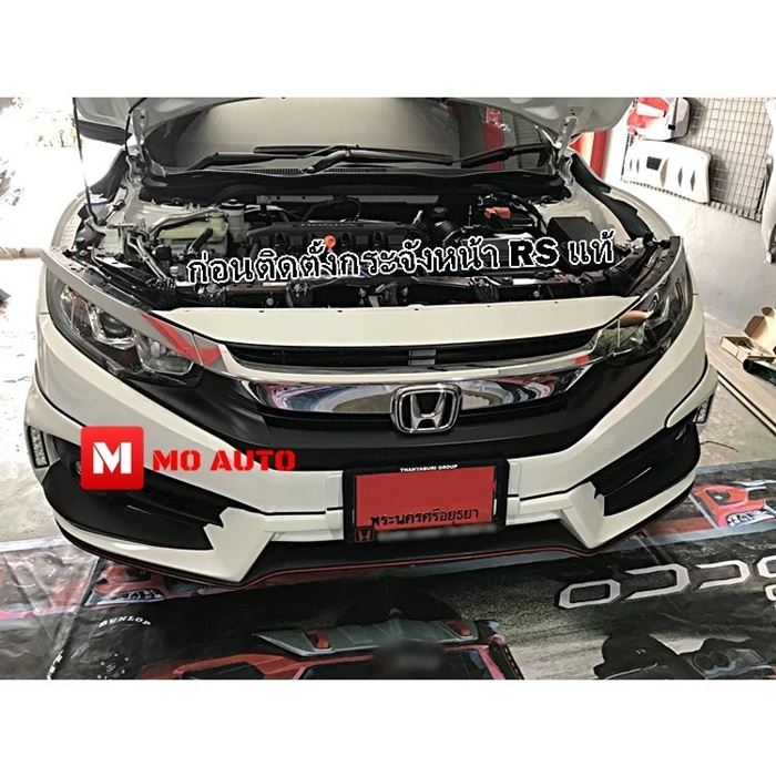 Civic FC ด้วยกระจังหน้าดำเงา RS แท้ ปี 2016-2018