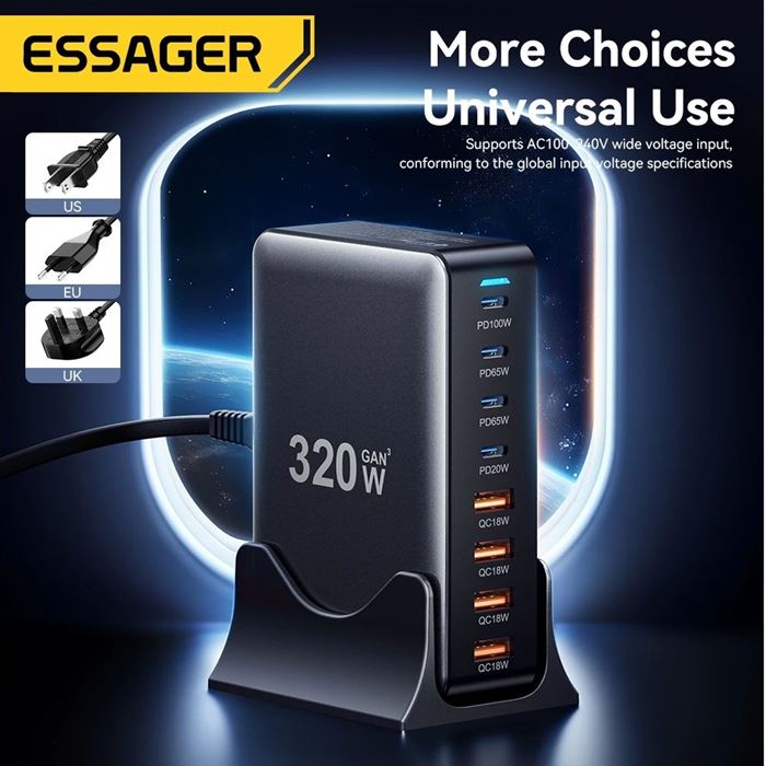 320W GaN Charger