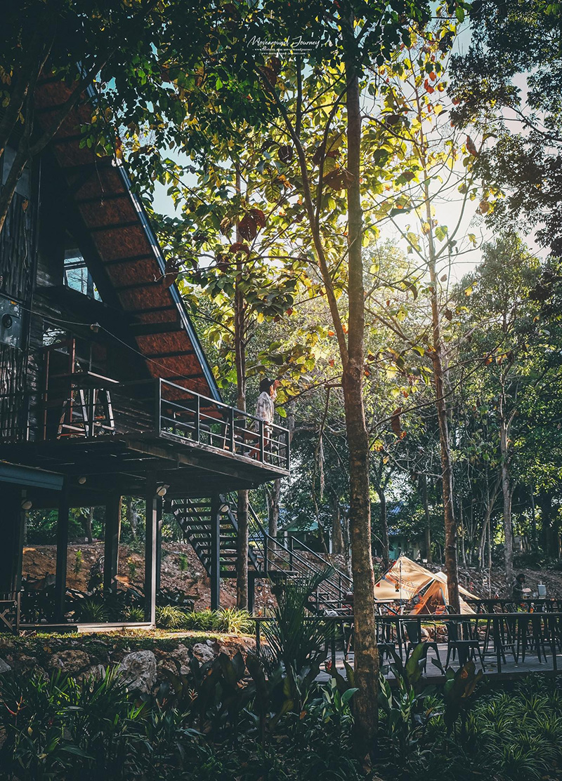 ร้านคาเฟ่สไตล์แคมปิ้ง