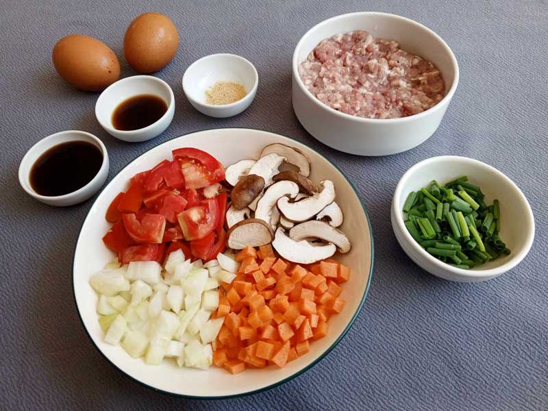 ส่วนผสมไข่ยัดไส้