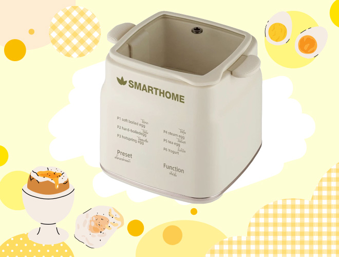 SMARTHOME เครื่องต้มไข่ ยี่ห้อไหนดี 2569 เมนูไข่ ไข่ต้ม ทำอาหาร