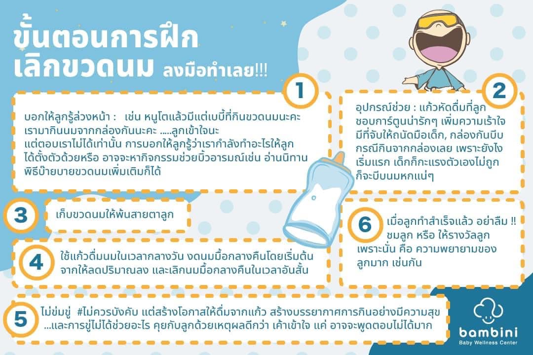 เลิกขวดนม