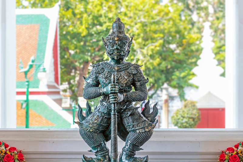 ท้าวเวสสุวรรณ วัดสุทัศนเทพวรารามราชวรมหาวิหาร