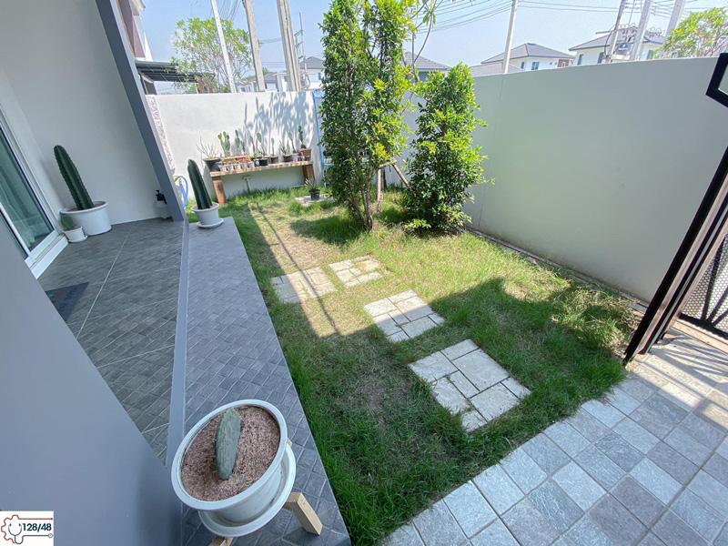 จัดสวนทะเลทรายหน้าบ้าน