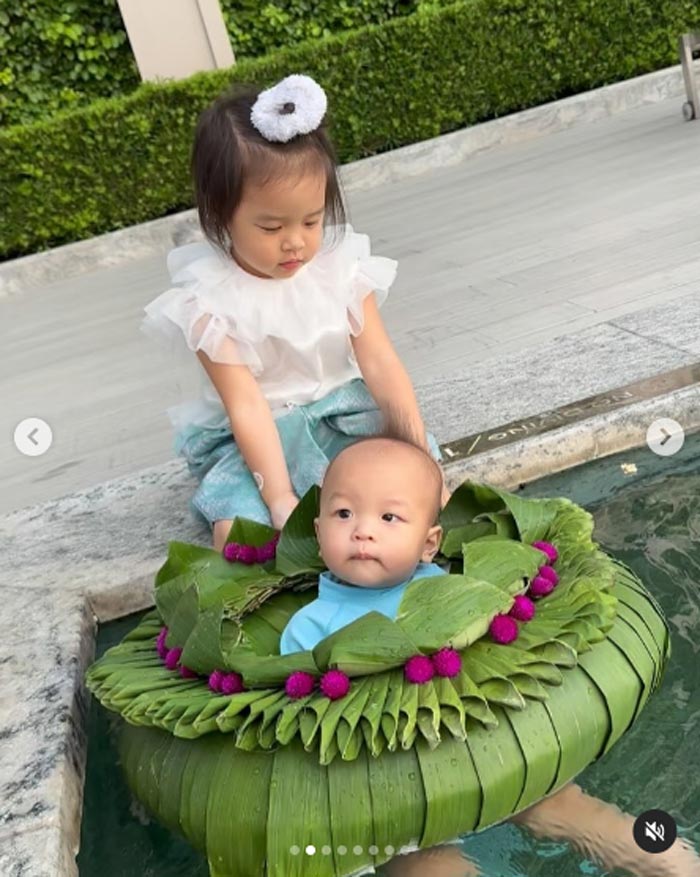 น้องมาริน นางนพมาศ น้องมาคิน กระทงจิ๋ว
