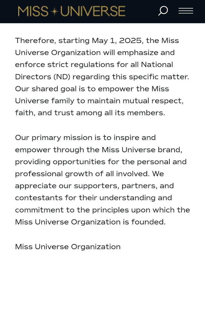 โอปอล สุชาตา เตรียมชิงมง Miss World 2025