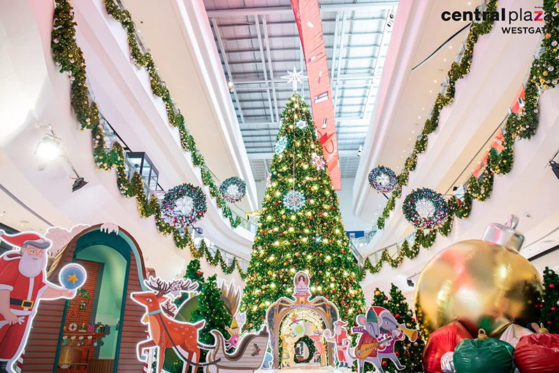 ดูไฟคริสต์มาสและปีใหม่ กรุงเทพฯ 2021