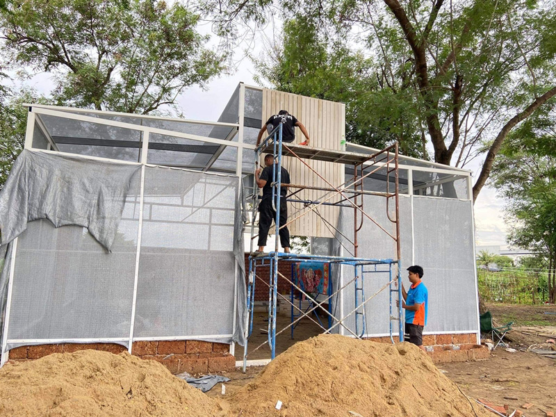 โรงเรือนทำเอง